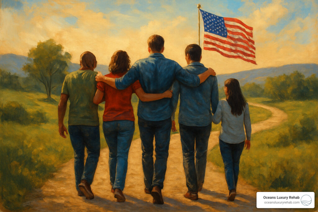 Addiction recovery journey