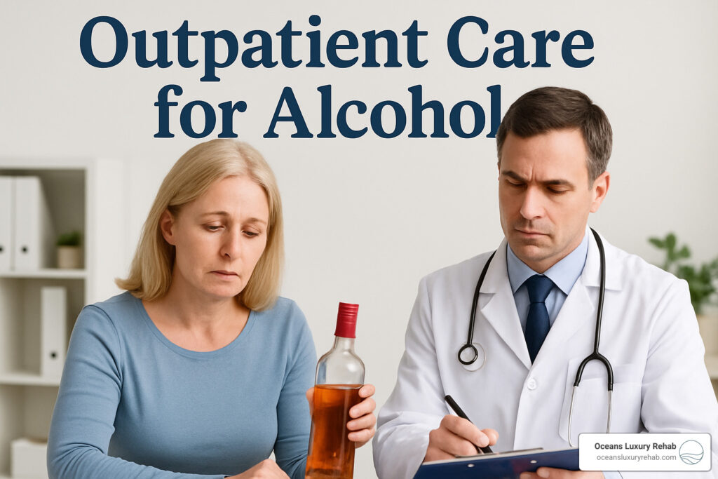 outpatient care for alcohol