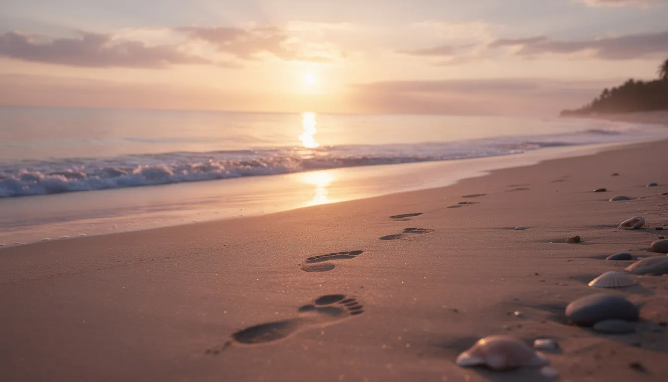 The image depicts a serene ocean coastline at sunset, with vibrant hues of orange and purple reflecting on the water, symbolizing hope and new beginnings. This peaceful scene can inspire individuals and families seeking treatment for addiction, emphasizing the journey toward recovery and wellness.